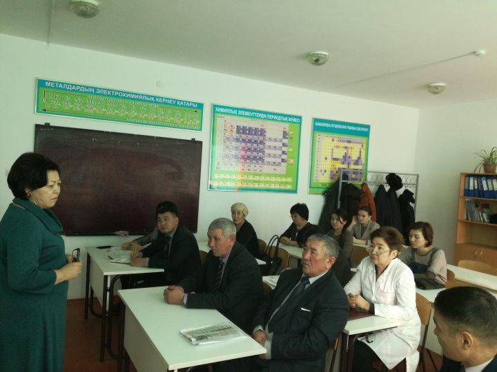 Қорғаншылық кеңеске берген есебі мектеп басшысының